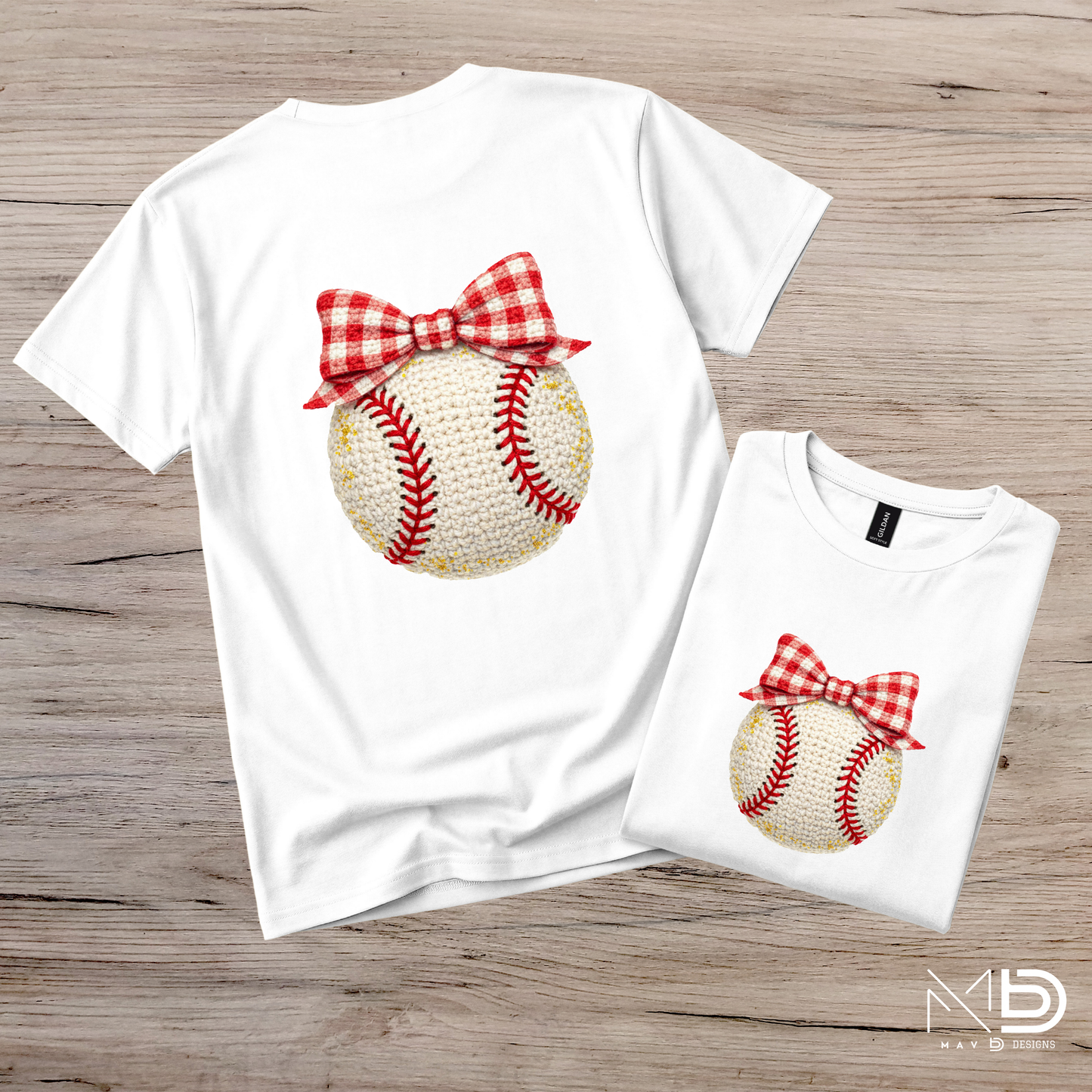 Baseball Bow Tee