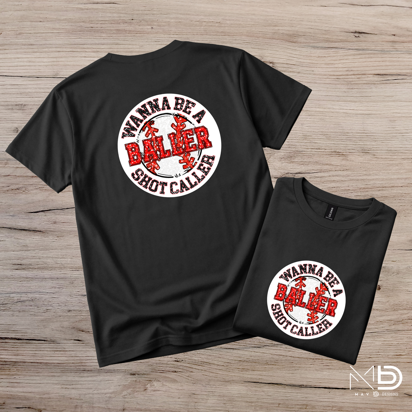 Wanna Be A Baller Tee
