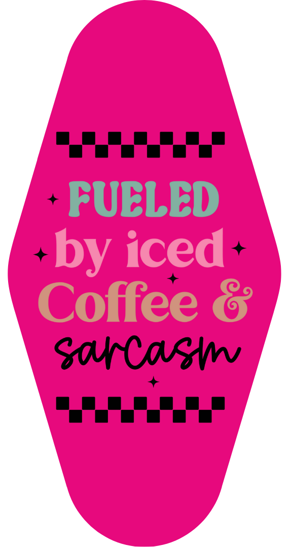 Motel Keychains - Coffee Themed (Many Options)
