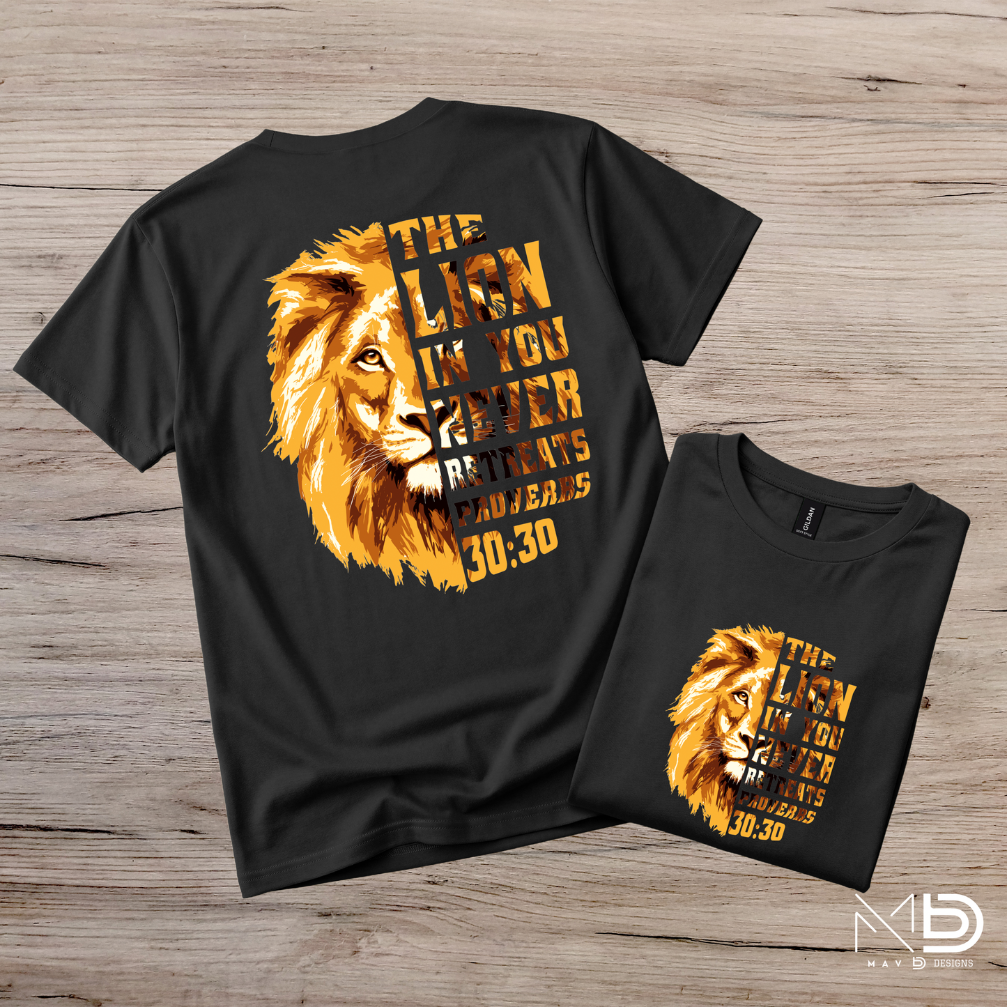 Lion Never Retreats Tee