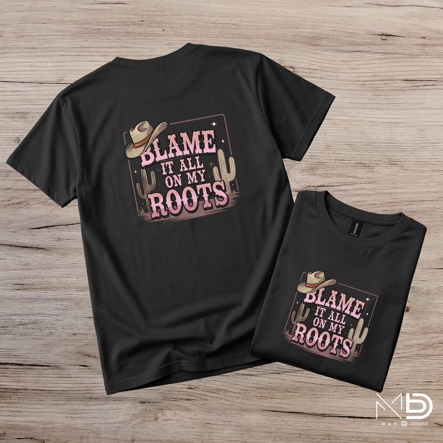 Blame It On My Roots Tee