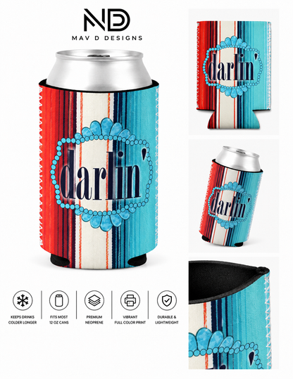 Serape ‘darlin | 12 oz Can Koozie