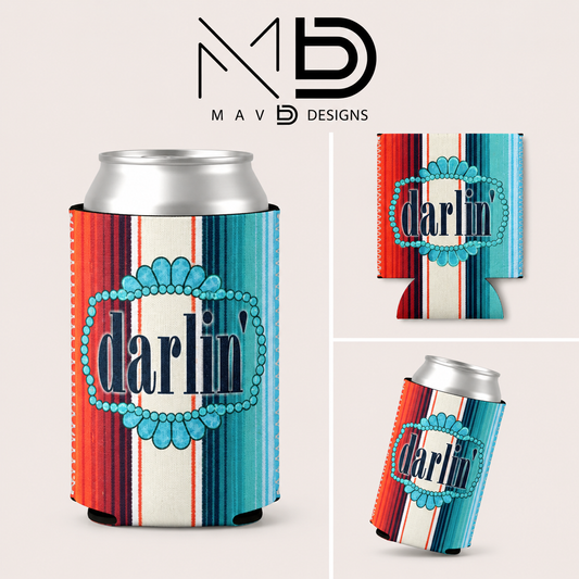 Serape ‘darlin | 12 oz Can Koozie