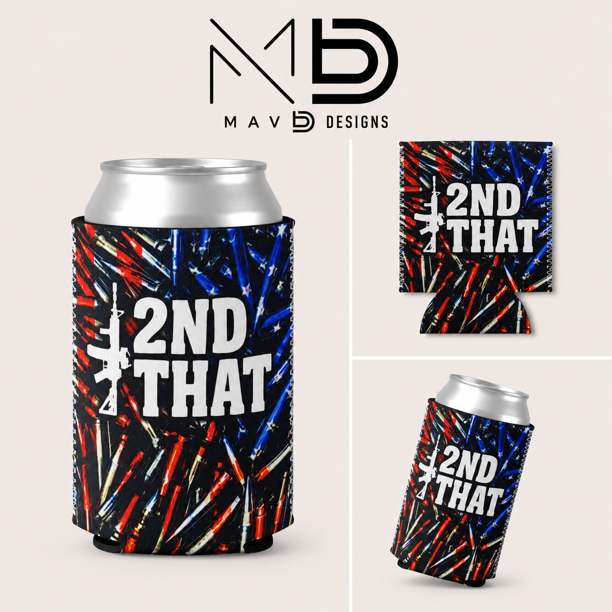 2nd That | 12 oz Can Koozie