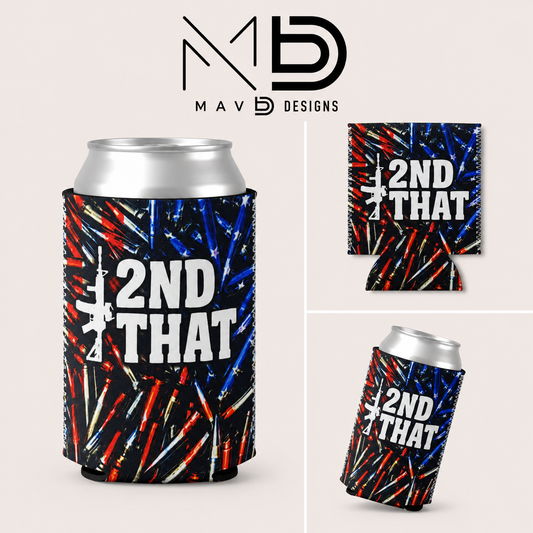 2nd That | 12 oz Can Koozie