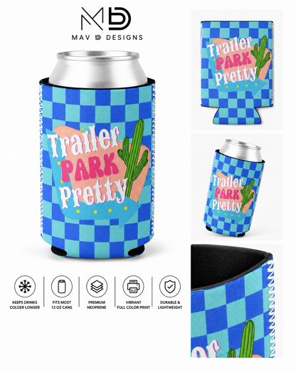 Trailer Park Pretty | 12 oz Can Koozie