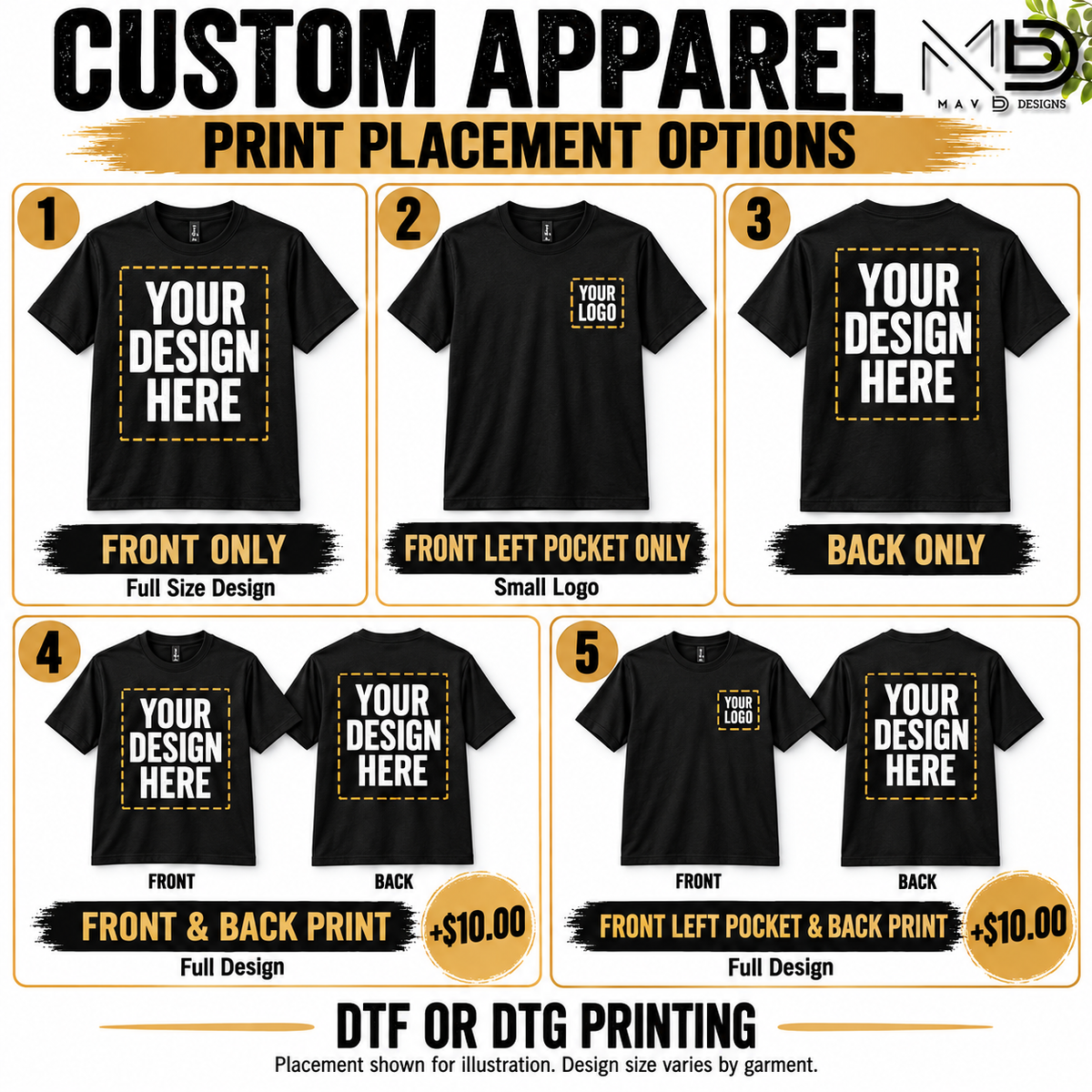 CUSTOM | T-Shirts & Apparel