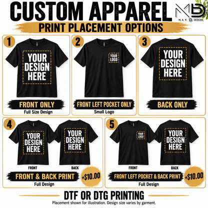 CUSTOM | T-Shirts & Apparel