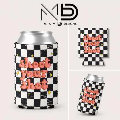 Shoot Your Shot | 12 oz Can Koozie