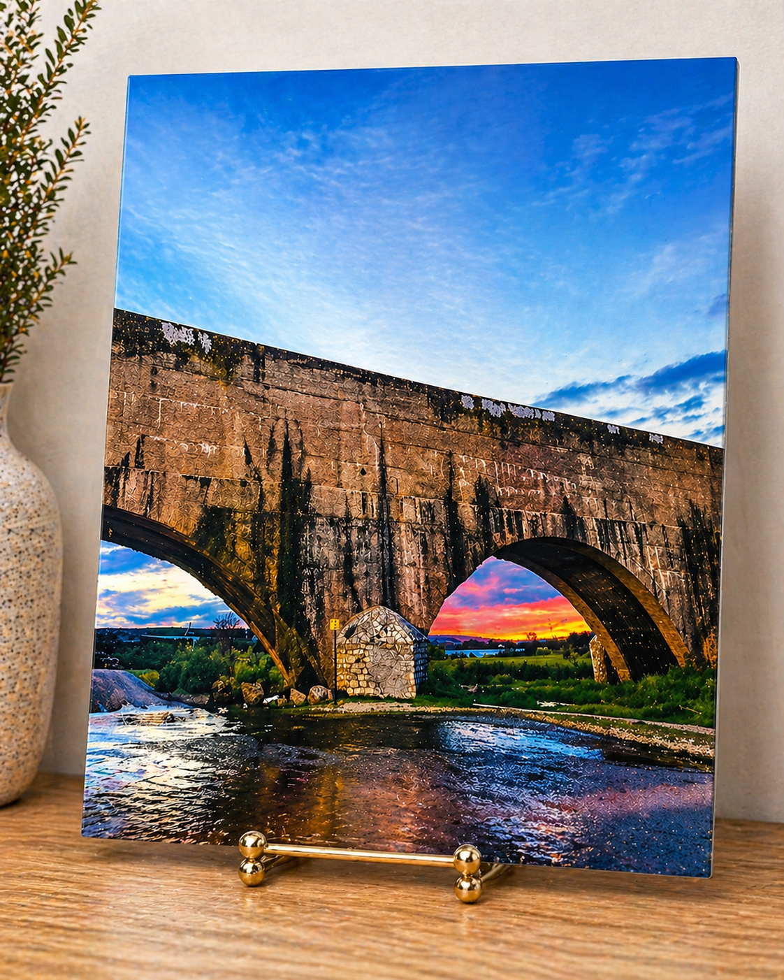 Carlsbad Flume Sunset Canvas & Metal Print – New Mexico Landmark Wall Art