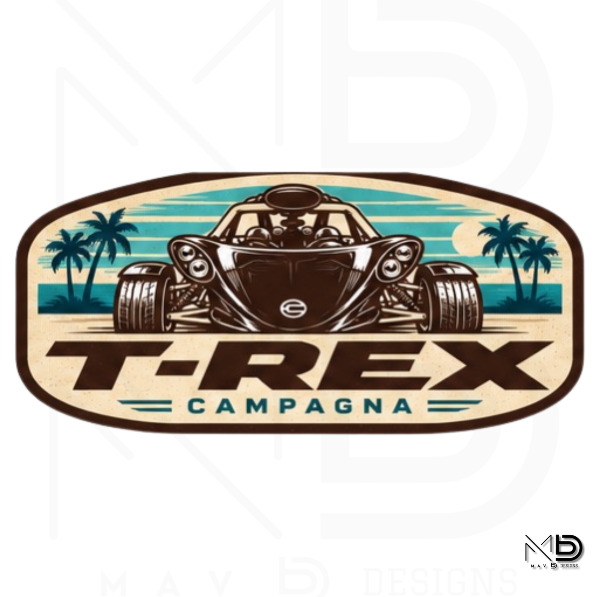 Campagna T-Rex | [Style 9] | Apparel & Art Prints
