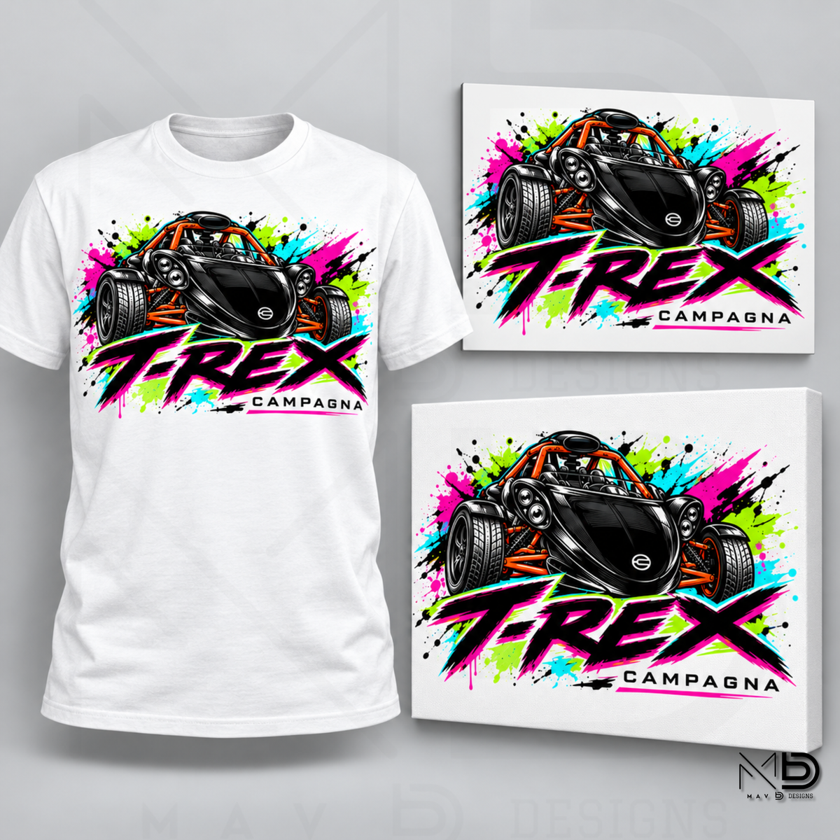 Campagna T-Rex | [Style 13] | Apparel & Art Prints