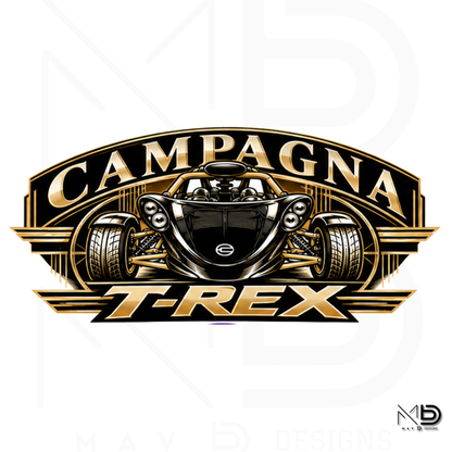 Campagna T-Rex | [Style 14] | Apparel & Art Prints