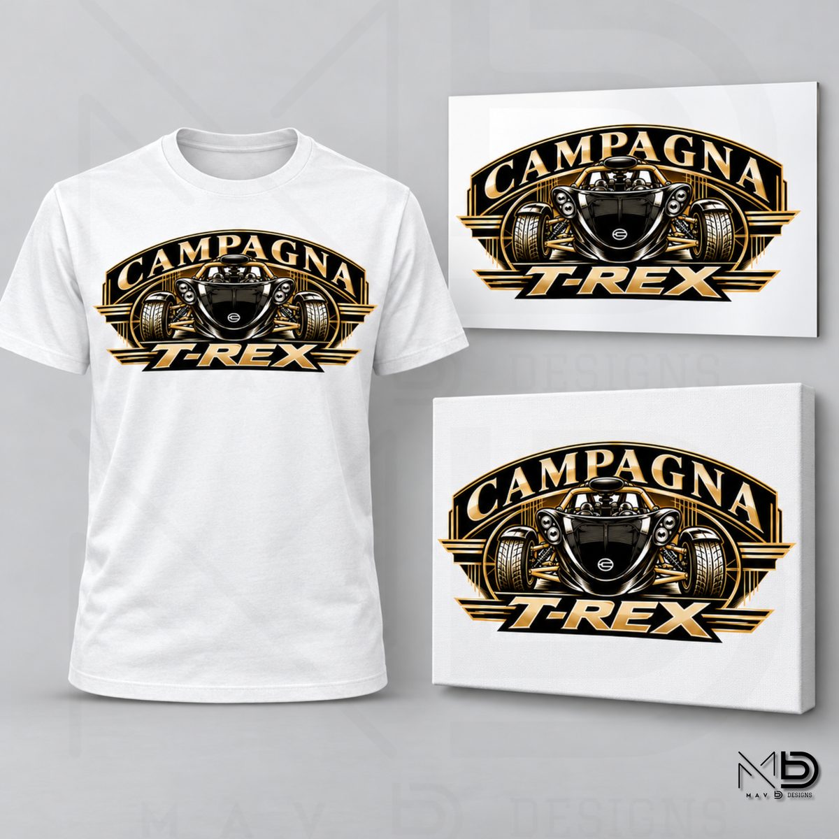 Campagna T-Rex | [Style 14] | Apparel & Art Prints