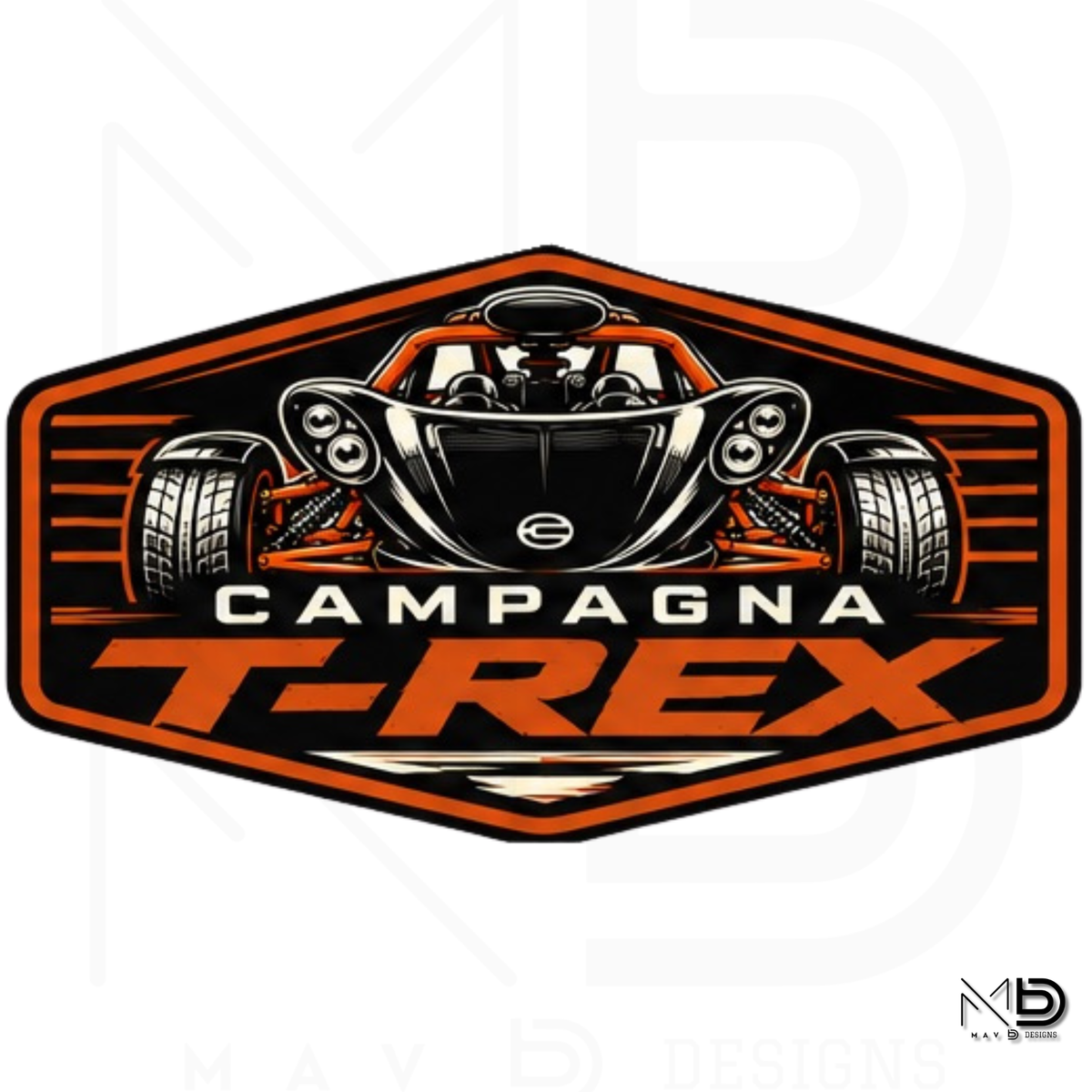 Campagna T-Rex | [Style 17] | Apparel & Art Prints