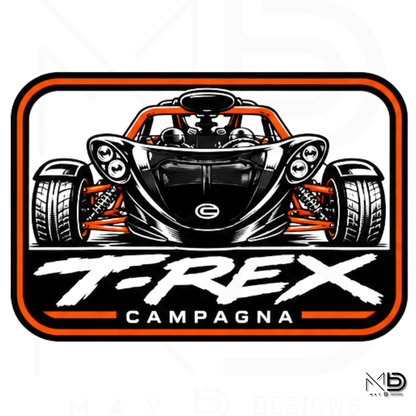 Campagna T-Rex | [Style 3] | Apparel & Art Prints
