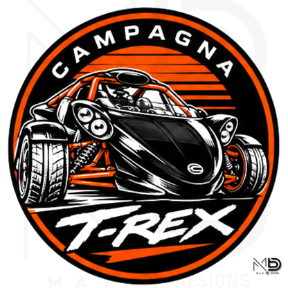 Campagna T-Rex | [Style 4] | Apparel & Art Prints