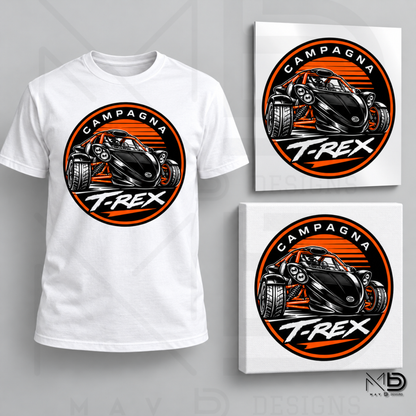 Campagna T-Rex | [Style 4] | Apparel & Art Prints