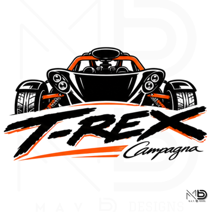 Campagna T-Rex | [Style 5] | Apparel & Art Prints