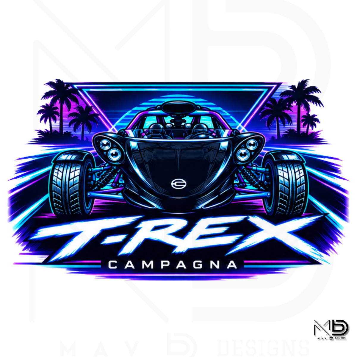 Campagna T-Rex | [Style 7] | Apparel & Art Prints