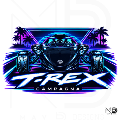 Campagna T-Rex | [Style 7] | Apparel & Art Prints