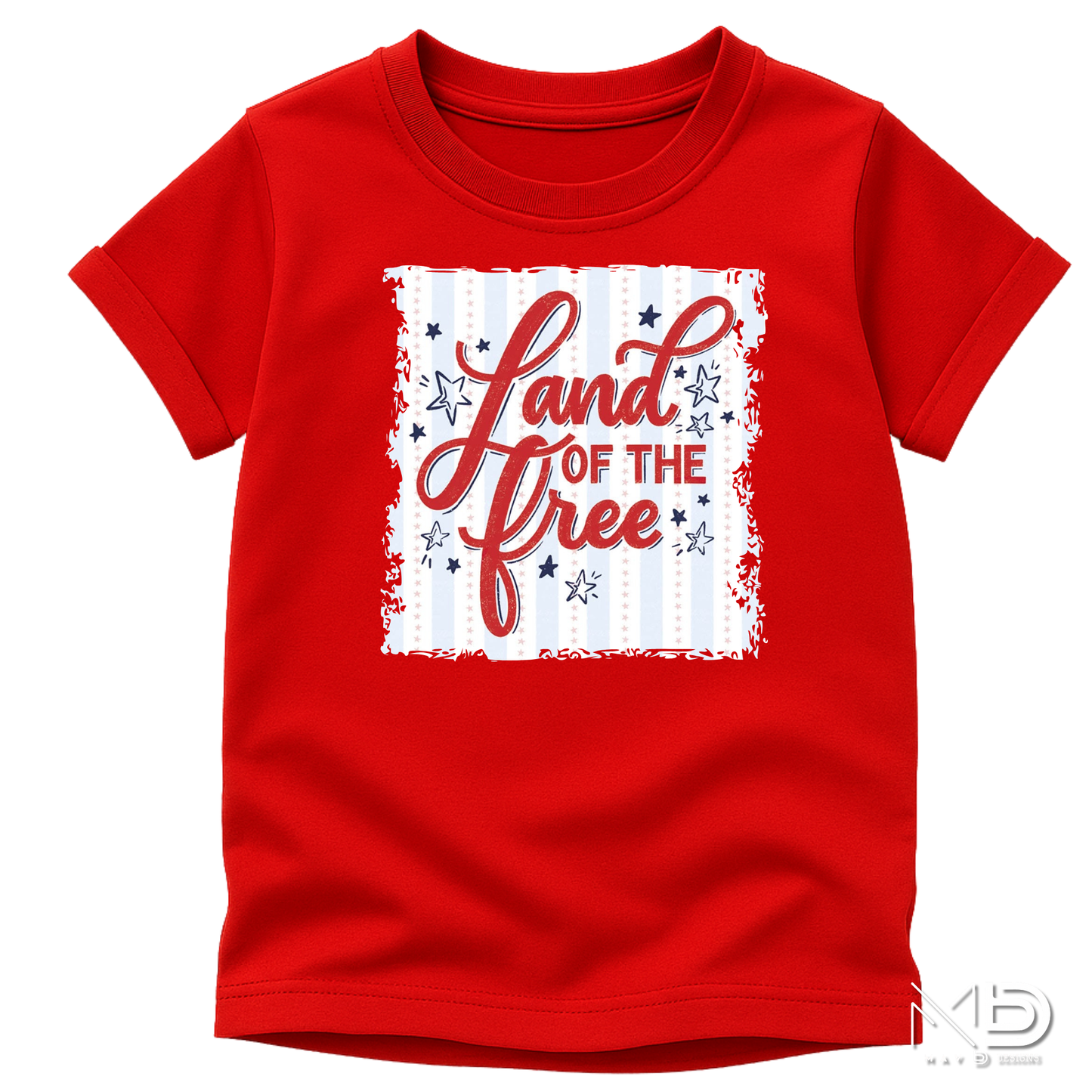 Land of the Free Shirt | Patriotic USA Graphic Tee