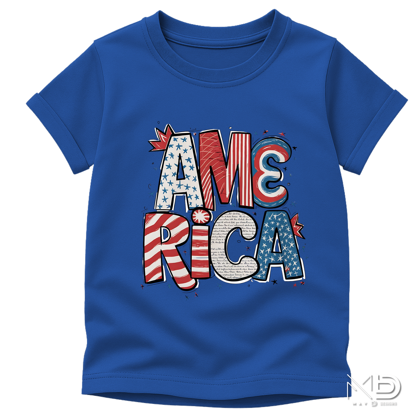 America Patriotic Shirt | Red White Blue USA Graphic Tee