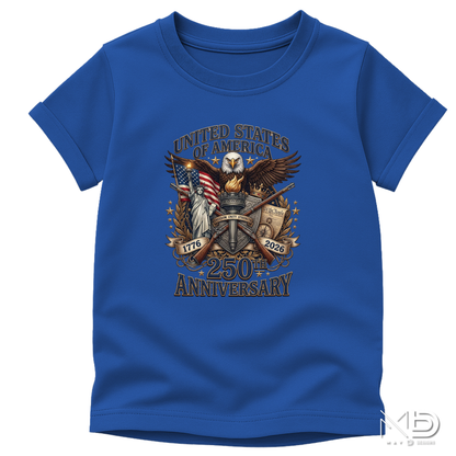 USA 250th Anniversary Shirt | 1776-2026 Patriotic Eagle Graphic Tee