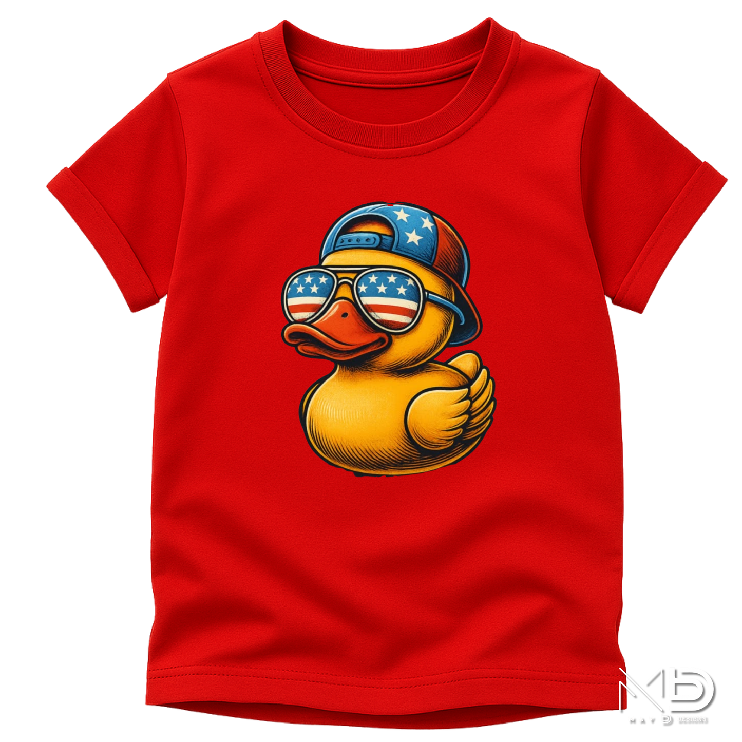 Patriotic Rubber Duck Shirt | Funny USA Duck Graphic Tee