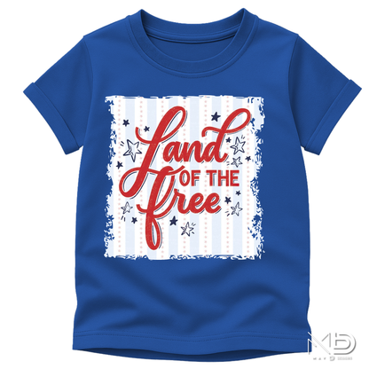 Land of the Free Shirt | Patriotic USA Graphic Tee