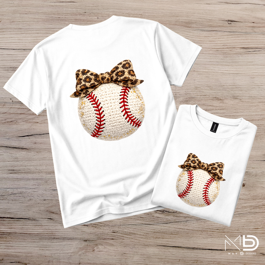 Baseball Bow Tee
