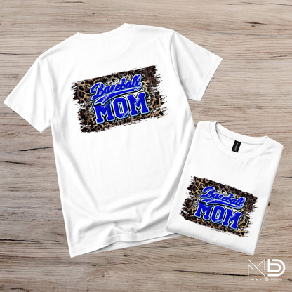 Knitted Baseball Mom Tee