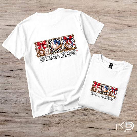 Baseball Season Tee