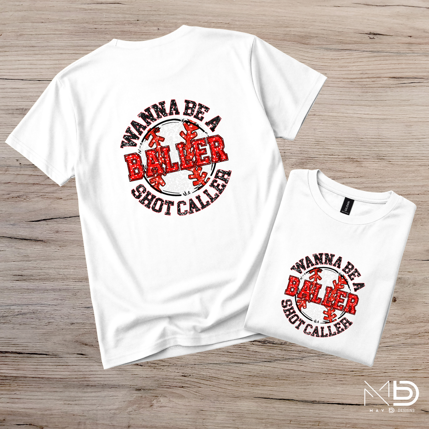 Wanna Be A Baller Tee