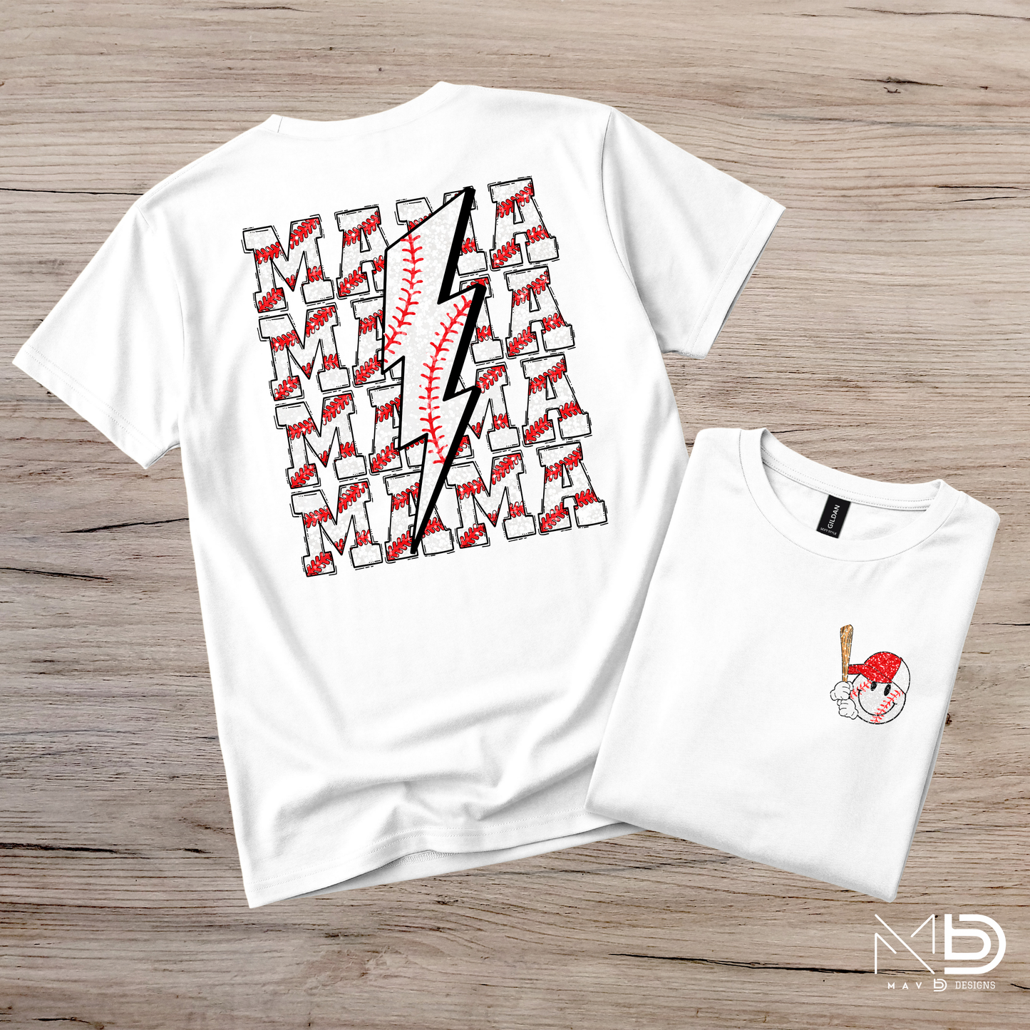 Baseball Mama Tee