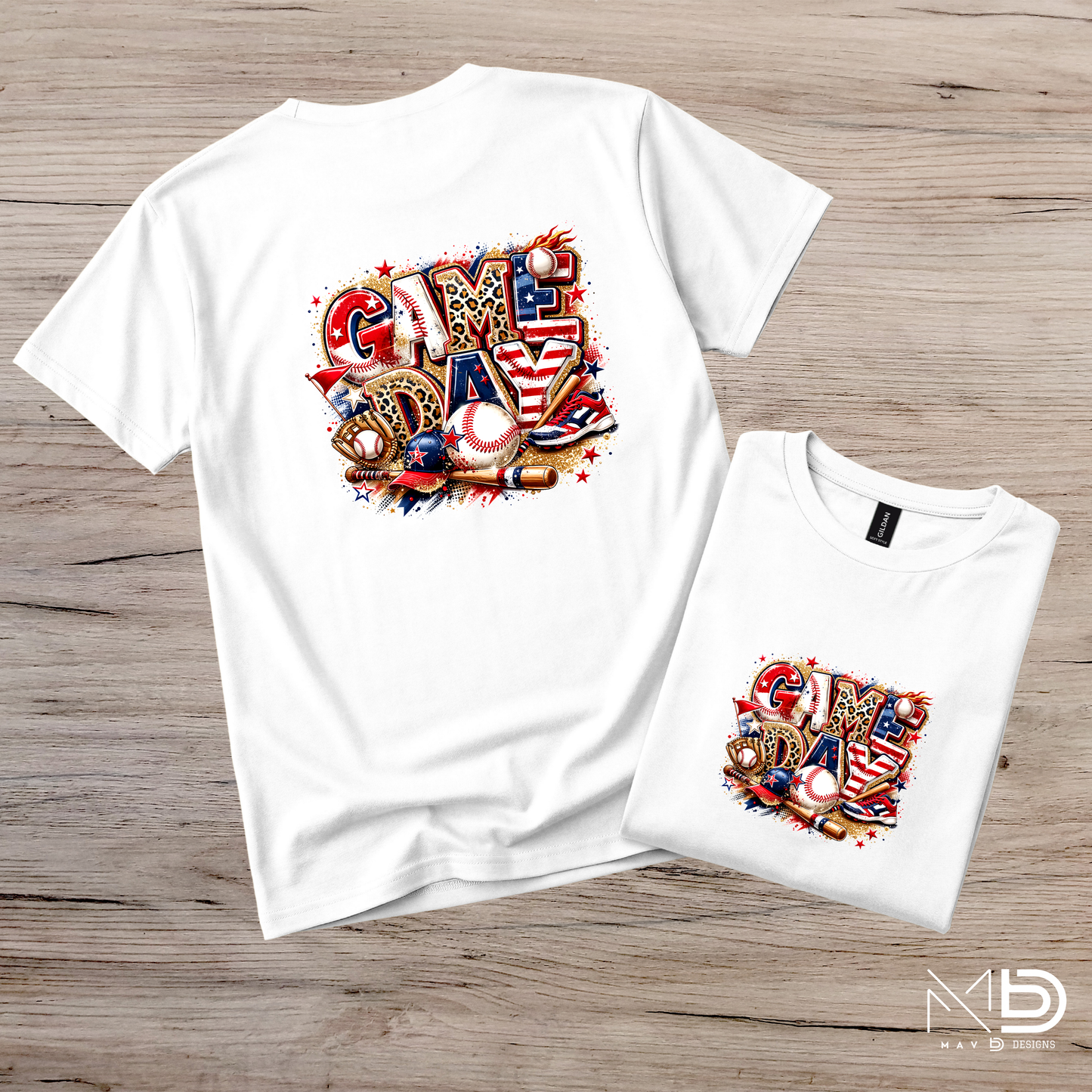 Baseball Gameday Tee (Many Styles)
