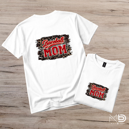 Knitted Baseball Mom Tee