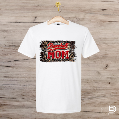 Knitted Baseball Mom Tee