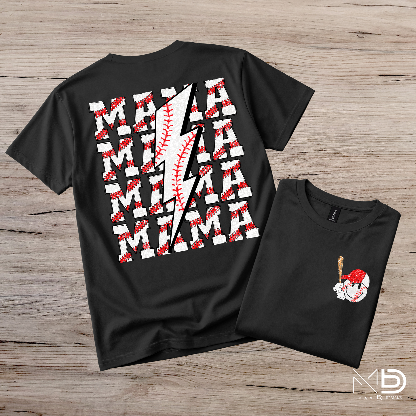 Baseball Mama Tee
