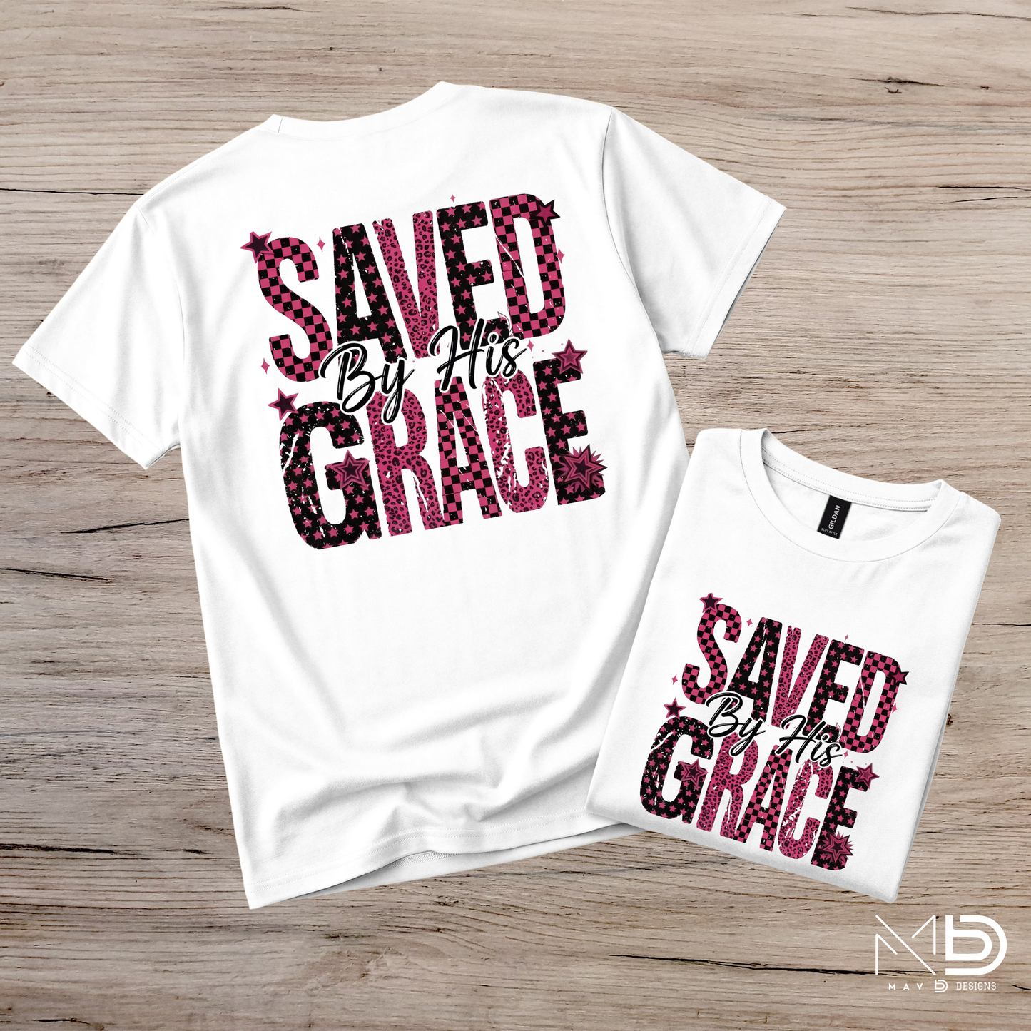 Saved By Grace Tee