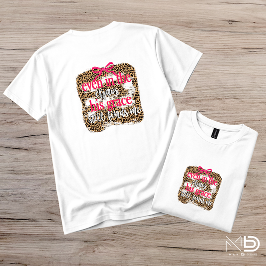 Even In The Chaos Cheetah Tee