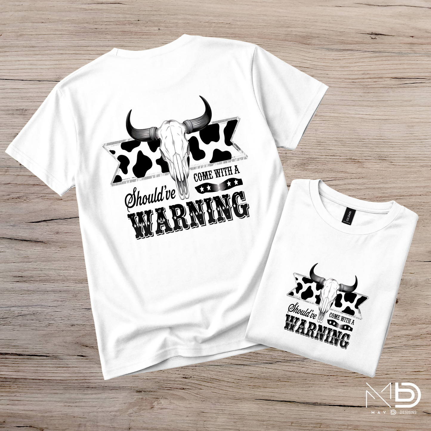 Come With A Warning Tee
