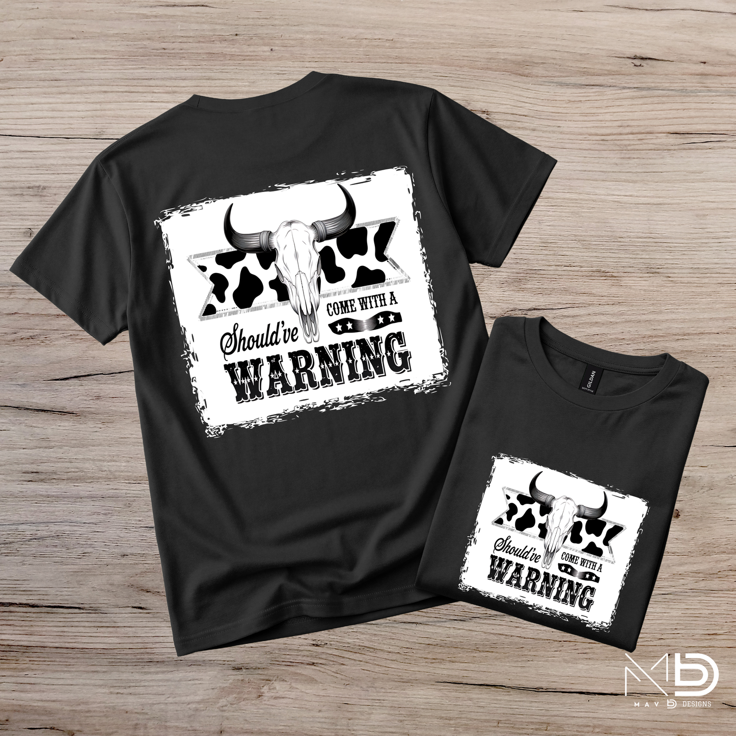 Come With A Warning Tee