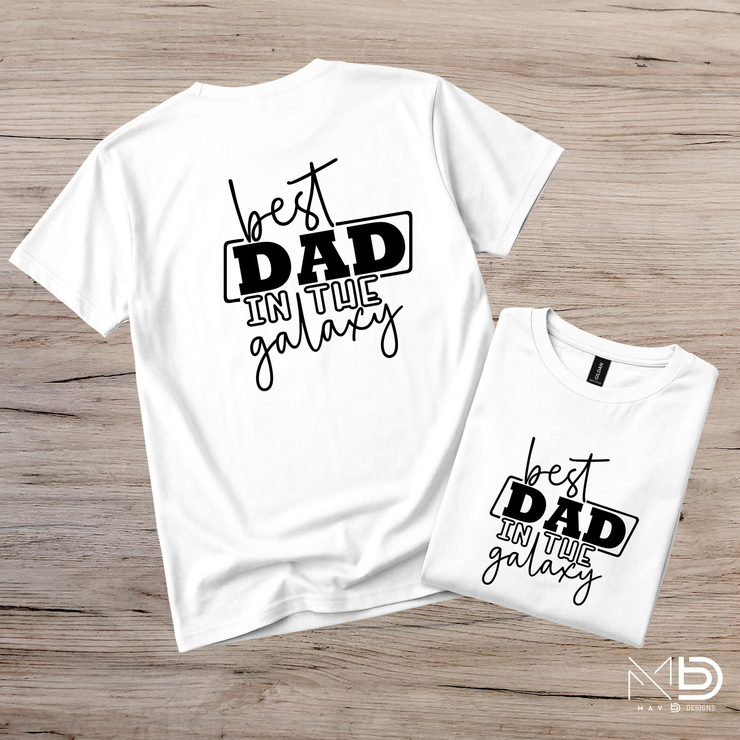 Best Dad In The Galaxy Tee