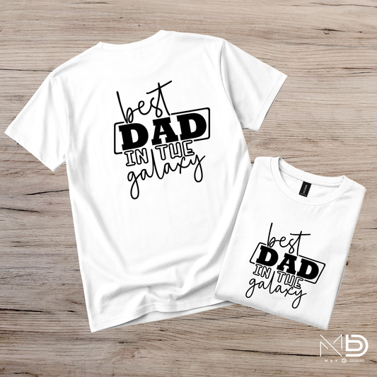 Best Dad In The Galaxy Tee