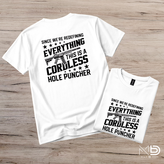 Cordless Hole Puncher Tee
