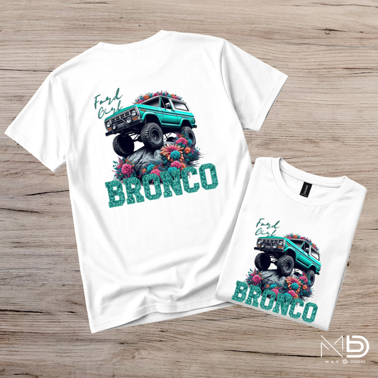 Ford Bronco Girl Tee