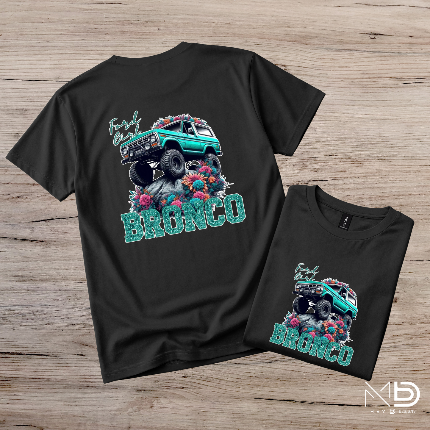Ford Bronco Girl Tee