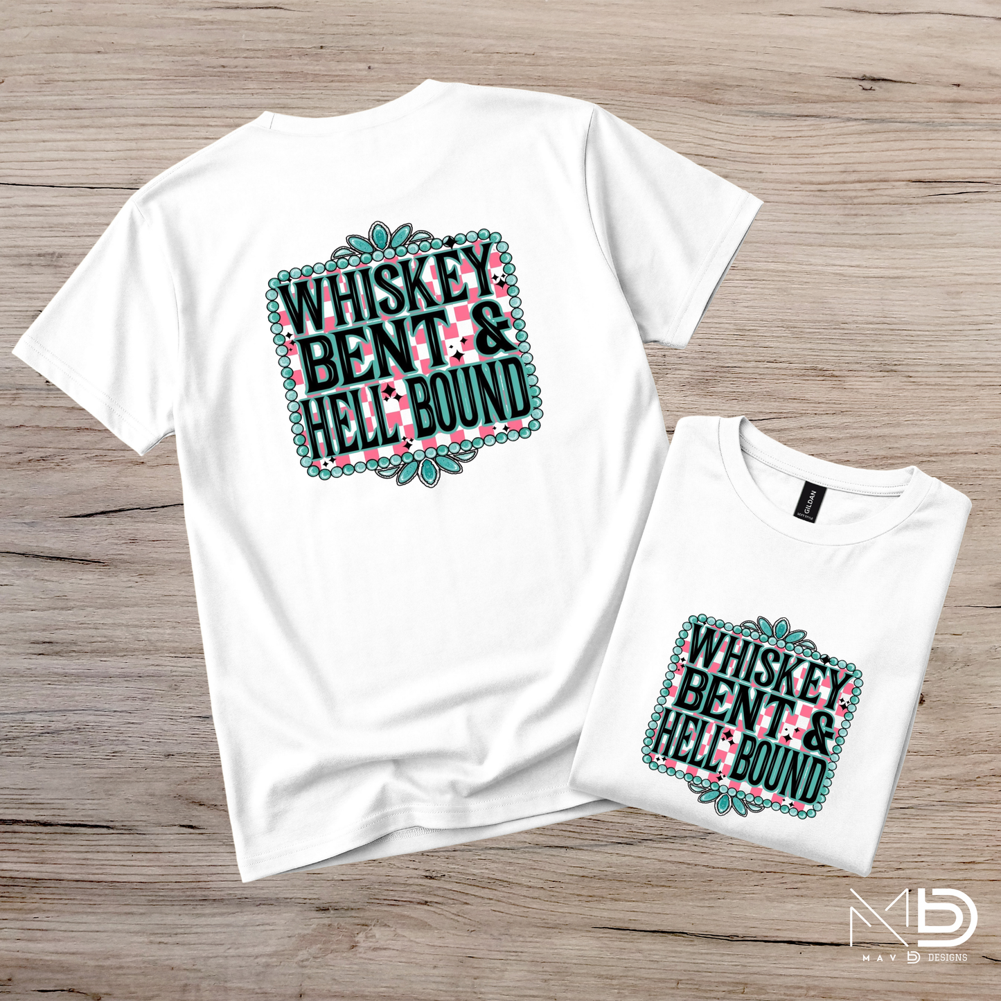Whiskey Bent Hell Bound Tee