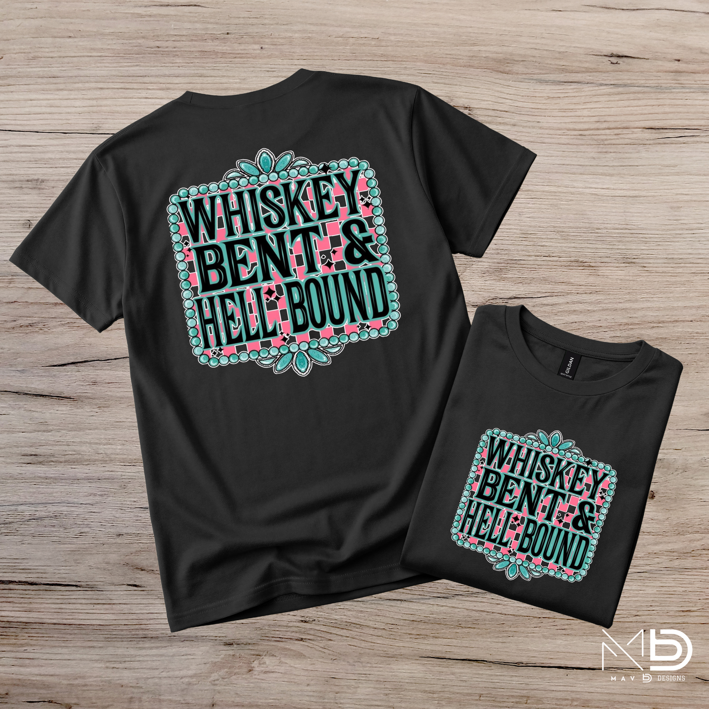 Whiskey Bent Hell Bound Tee